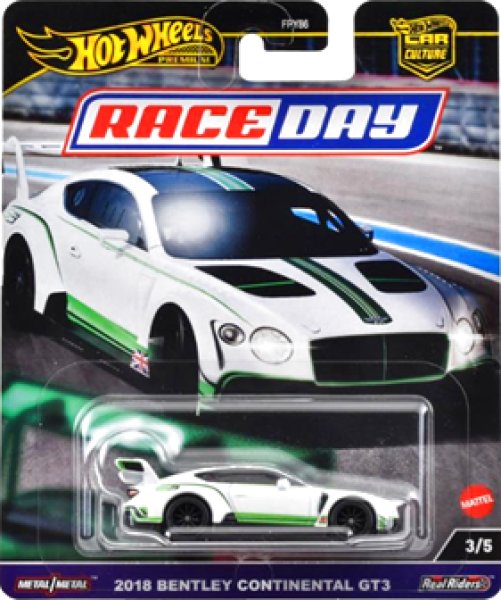 画像1: ホットウィール RACE DAY  2018 BENTLEY CONTINENTAL  GT3      (1)