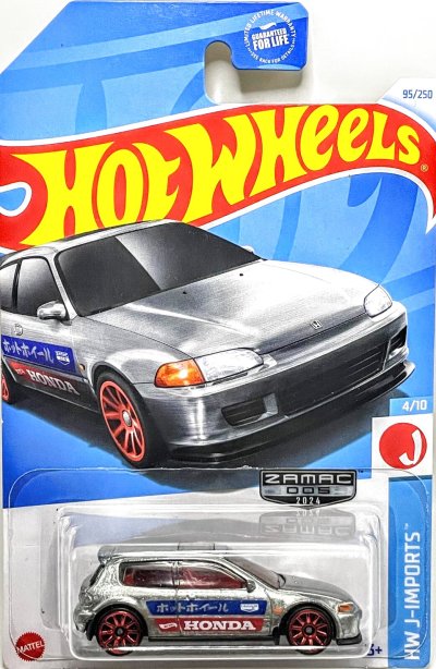 画像1: 2024年 Walmart限定  zamac  #5 #6 2台セット  ( シビック EG ムスタング ファニーカー)