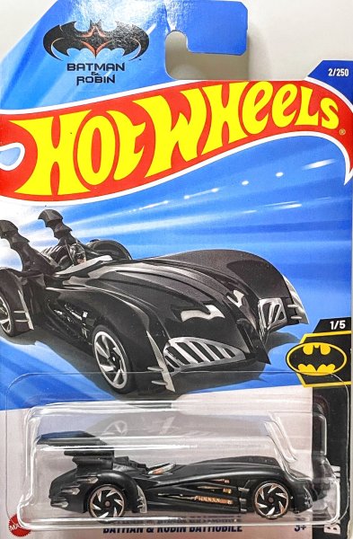 画像1: BATMAN&ROBIN BATMOBILE (バッドモービル) 黒 (1)