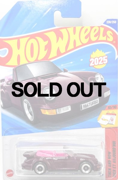 画像1: PORSCHE 911 TURBO CABRIOLET  (ポルシェ911ターボカブリオレ) カードシワ (1)