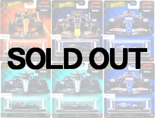 ホットウィール プレミアム レース アソートメント F1 6台セット