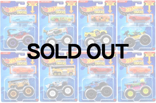 ☆仮予約受付☆ ホットウィール モンスタートラック + ダイキャスト