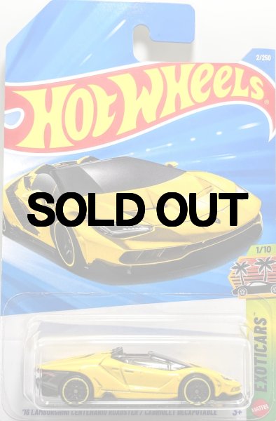 画像1: LAMBORGHINI CENTENARIO ROADSTER（ランボルギーニ チェンテナリオ ) カード折れ (1)