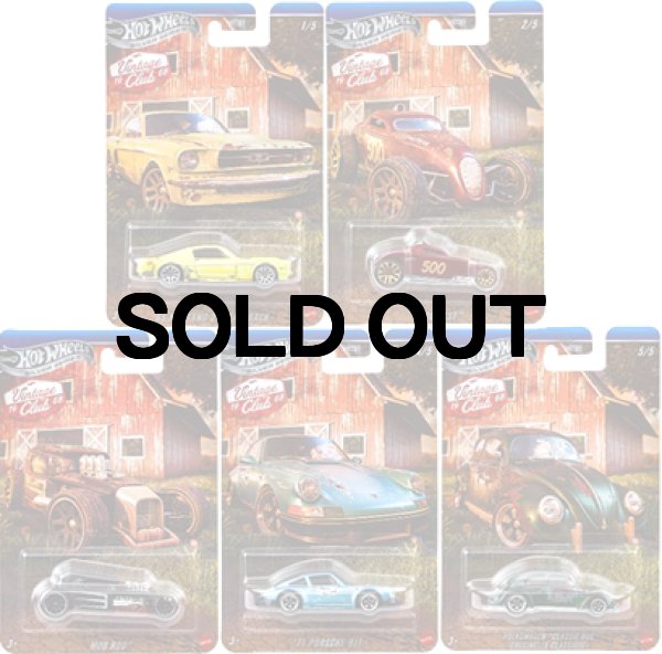 ☆仮予約受付☆ホットウィール ヴィンテージ アソート - Barn Finds 5