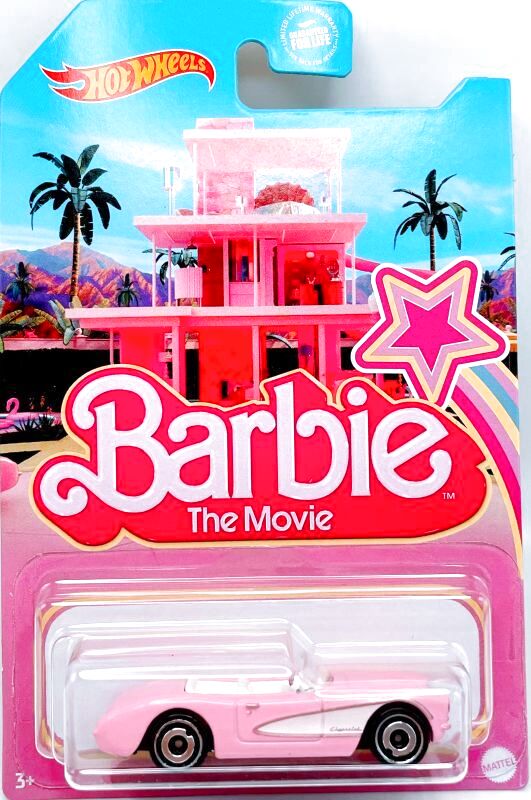 ホットウィール Barbie The Movie 1956 CORVETTE (1956 コルベット 