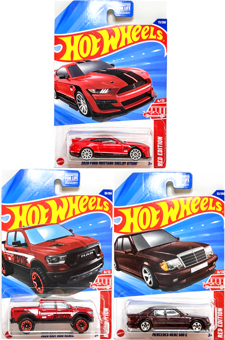 2025年 TARGET限定 レッドエディション  #4#5#6 セット ( マスタング ラム ベンツ)